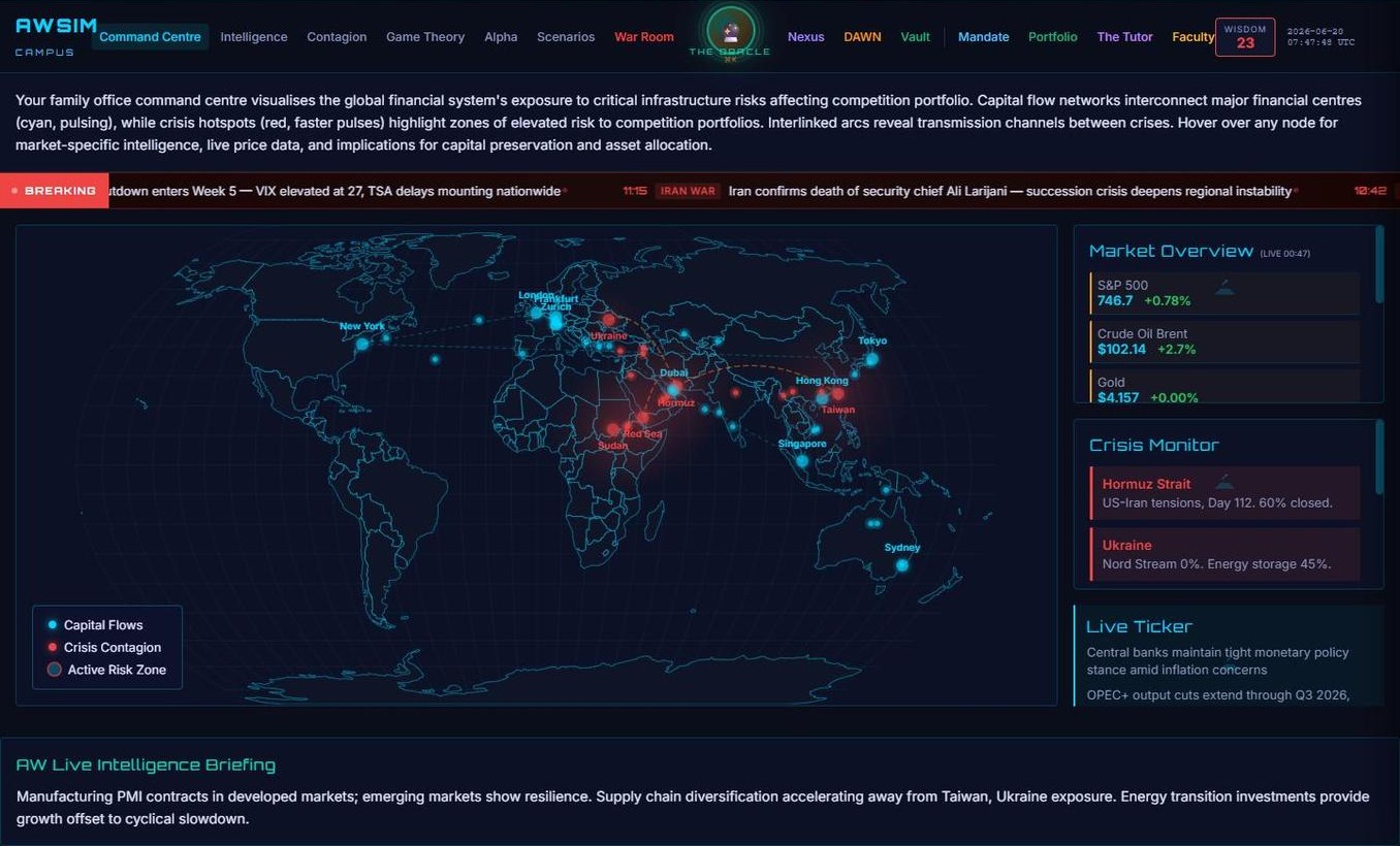 AWSIM Command Centre